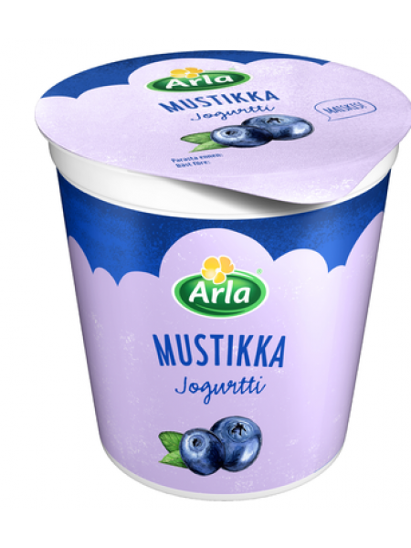 Йогурт Arla Mustikka jogurtti 200г черника