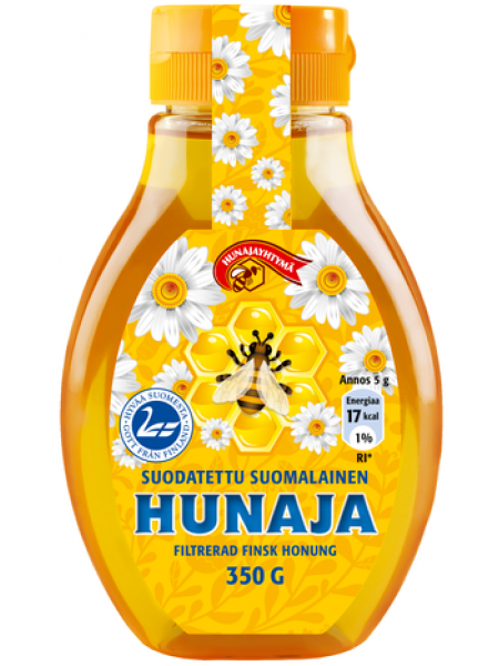 Фильтрованный мед Hunajayhtymä suomalainen hunaja 350г