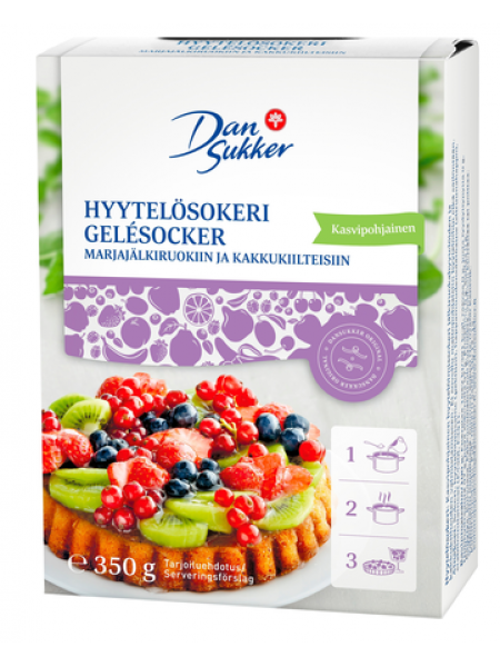 Сахар для желе Dansukker Hyytelösokeri 350г
