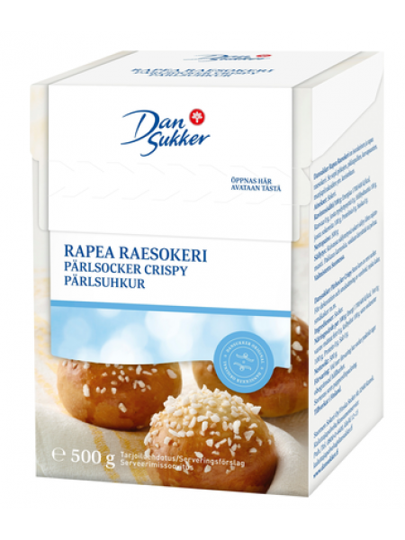 Сахар дробленый Dansukker Rapea Raesokeri 500г