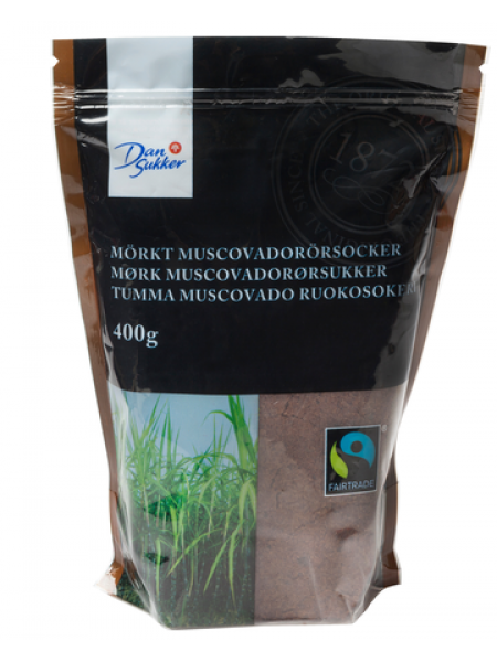 Неочищенный тростниковый сахар Dansukker Tumma Muscovado Ruokosokeri 400г