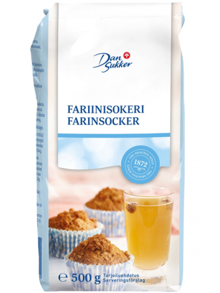 Коричневый сахар Dansukker Fariinisokeri 500 г 