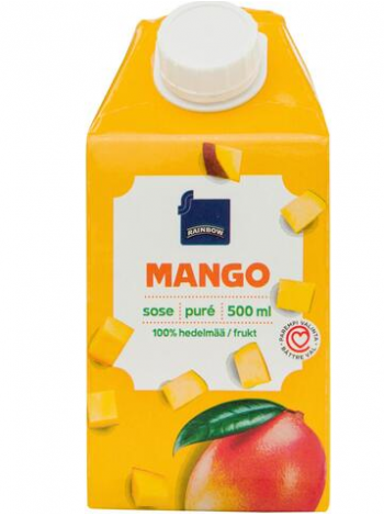 Пюре из манго Rainbow mango 500мл