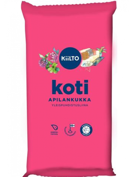 Универсальные чистящие салфетки Kiilto Koti Apilankukka 36шт