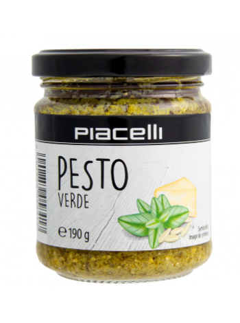 Соус Песто с базиликом Piacelli Pesto Verde 190г