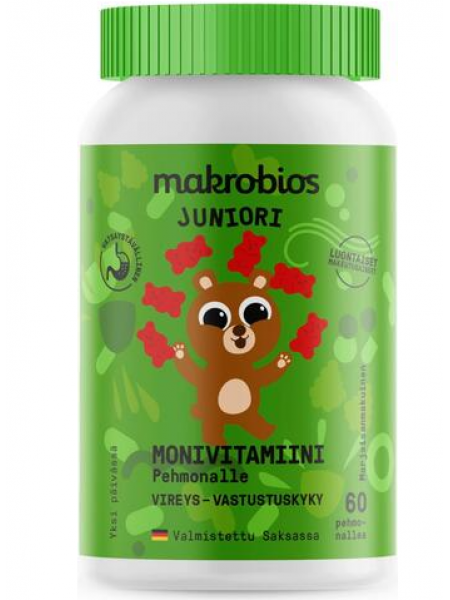 Мультивитамины Makrobios Junior 60шт