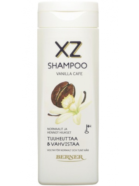 Шампунь для ломких и обработанные волос XZ Vanilla Cafe 250 мл ваниль кофе