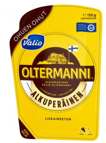 Сыр сливочный Valio Oltermanni 29% 130г в нарезке