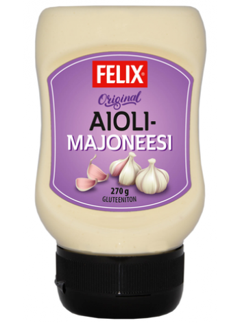 Майонез со вкусом чеснока Felix Aioli majoneesi 270г