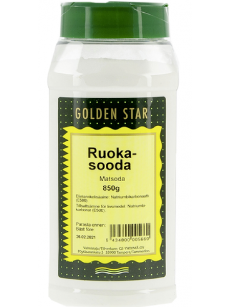 Пищевая сода Golden Star Ruokasooda 850г