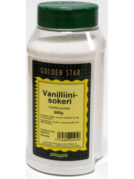Ванильный сахар Golden Star Vanilliinisokeri 680г