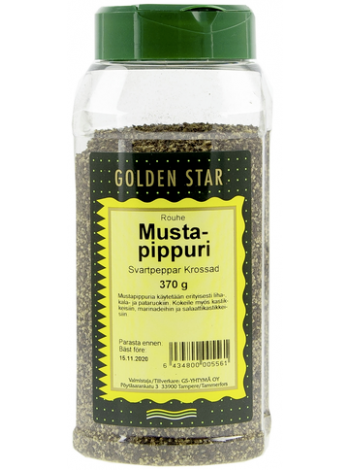  Перец черный горошком Golden Star Mustapippurirouhe 370г
