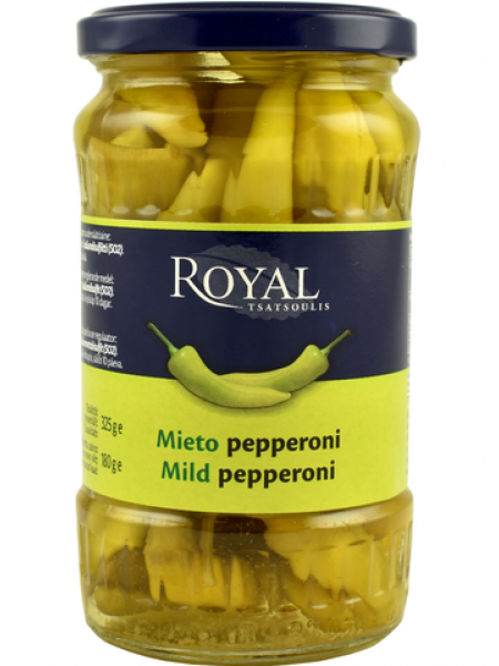 Пепперони в маринаде Royal Mieto Pepperoni 325/180г