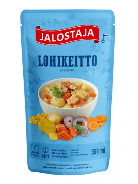 Суп из лосося Jalostaja Lohikeitto 550мл