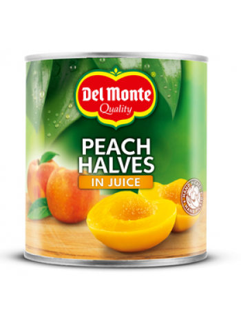 Половинки персика в соке Del Monte 825г