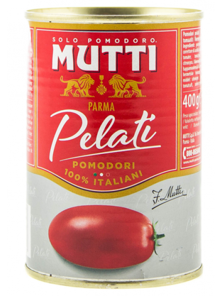 Очищенные помидоры Mutti Pelati 400г
