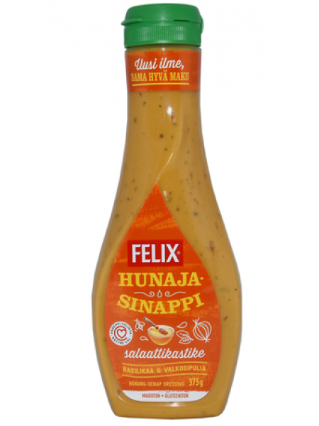 Салатный соус Felix hunaja-sinappi 375г мед горчица