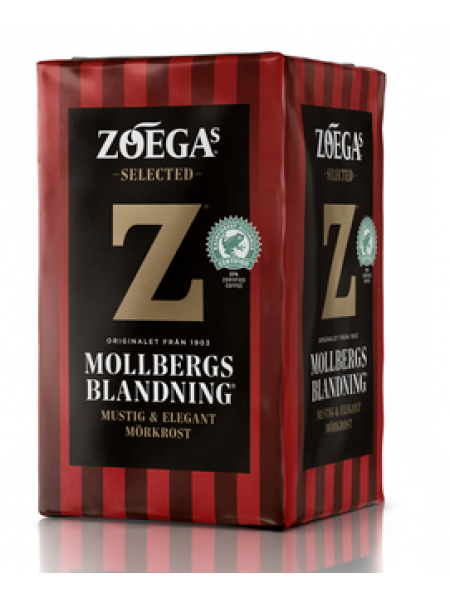 Молотый кофе Zoegas Mollbergs 450г