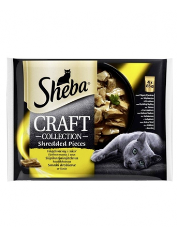 Влажный корм для кошек Sheba Craft 4x85г