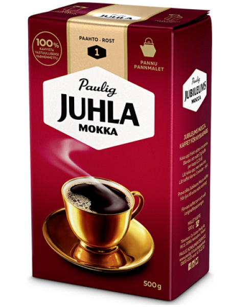 Молотый кофе Paulig Juhla Mokka №1 500г