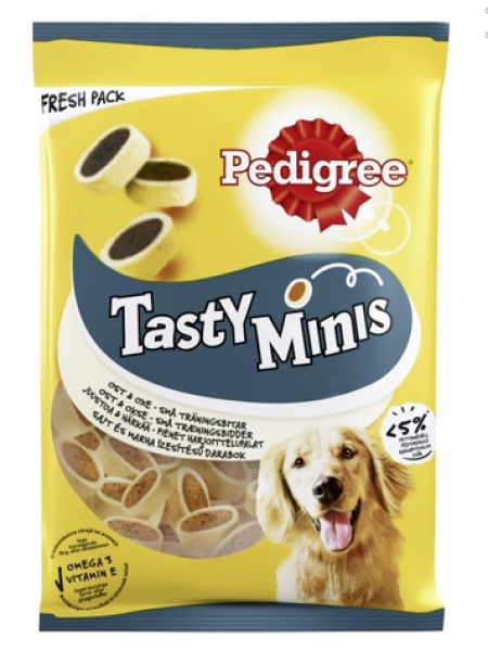 Лакомство для собак Pedigree Tasty Minis Cheesy Bites 140г