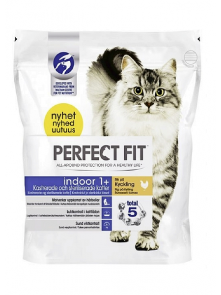 Сухой корм для взрослых стерилизованных кошек Perfect Fit 1,4кг