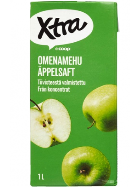 Яблочный сок Xtra Omena Mehu 1л