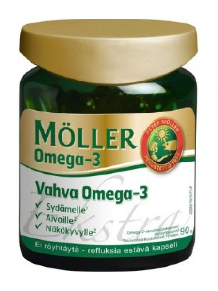 Витамины Möller Vahva Omega-3 70капсул