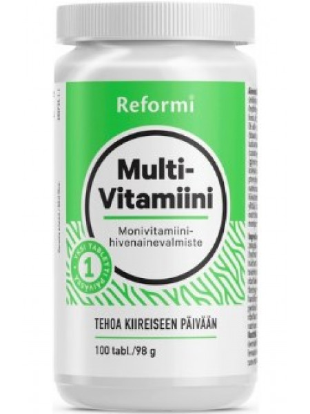 Витамины Reform Multivitamin 100таб