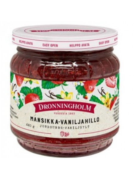 Варенье Dronningholm Mansikka-vaniljahillo 440г клубника ваниль