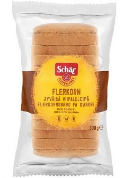 Хлеб без глютена Schär Flerkorn Jyväisä Viipaleleipä 300г