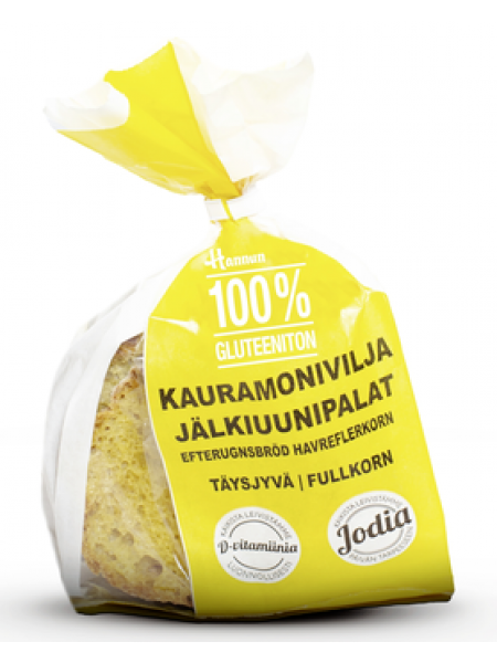 Безглютеновый рисовый хлеб Hannun 100% vaaleat jälkiuunipalat 180г