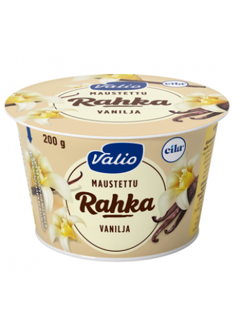 Ванильный творожок Valio maustettu rahka vanilja 200г без лактозы